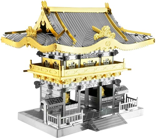 Fascinations Metal Earth Yomeimon Gate Himeji Castle Kinkaku-ji 3D Model Kit Set - Picture 3 of 5