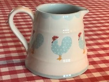 Moorland Pottery dotty cockerel jug