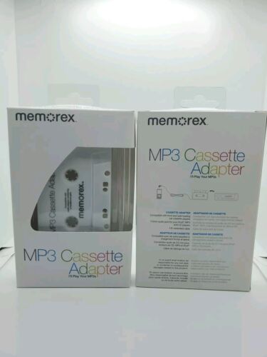 2 Vintage Memorex MP3/Telefon Audio Kassette Adapter Neu in Verpackung Play Mp3s - Bild 2 von 10