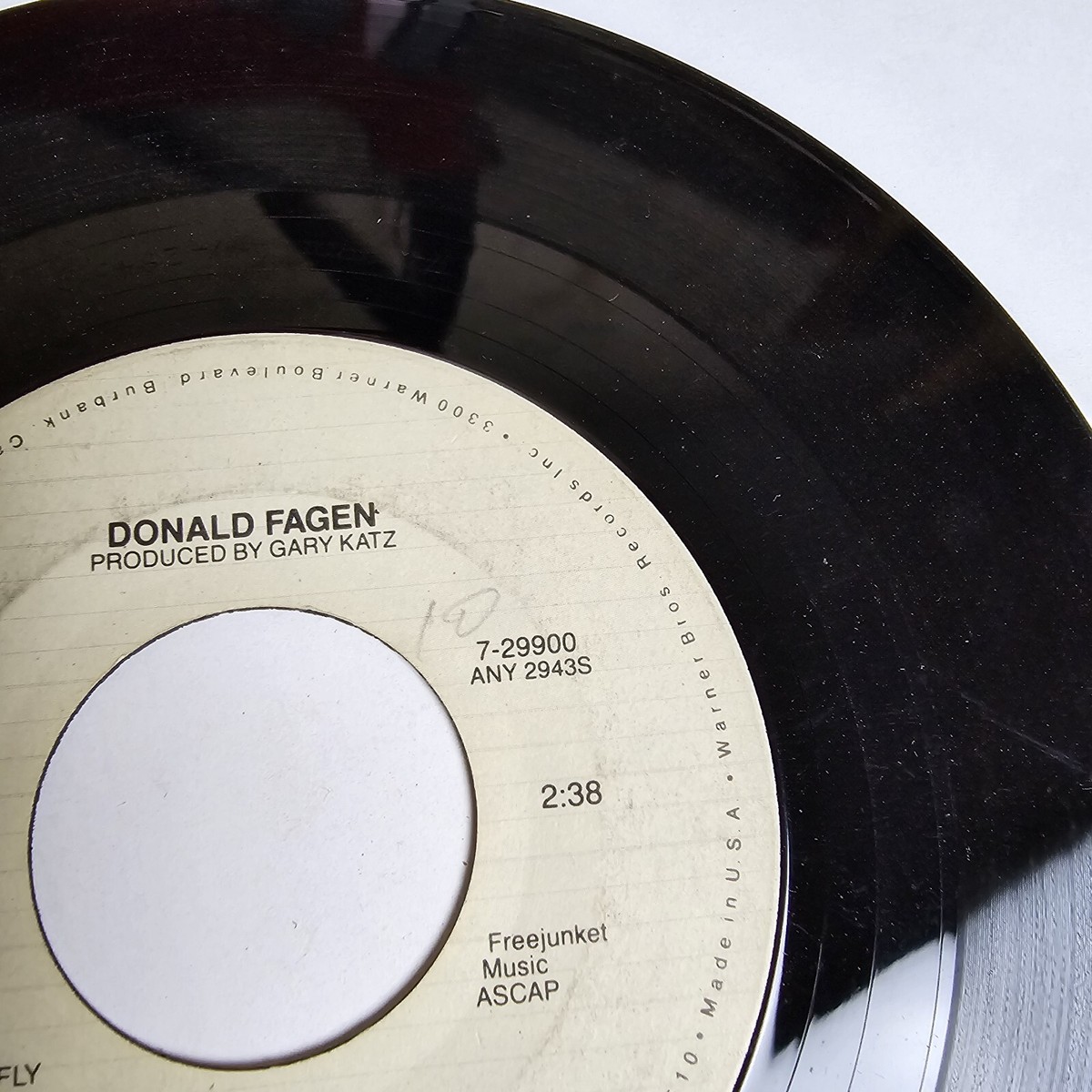 Donald Fagen I.G.Y. 7'' 45 Warner Bros Records 7-29900 | eBay