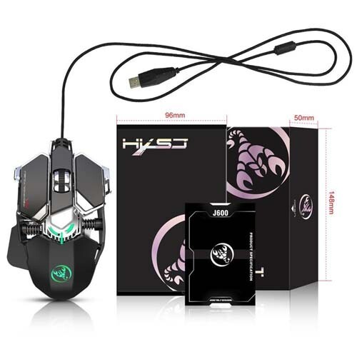 9-key Macro Programming Gaming Mouse& Blue Switch One-handed Mechanical Keyboard - Picture 15 of 15