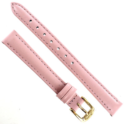 12mm Speidel Pink Genuine Stitched Calfskin Leather Ladies  display picture 1