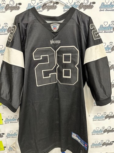 ADRIAN PETERSON SIGNED AUTOGRAPHED BLACK FOOTBALL JERSEY-BAS BECKETT COA NWOT - Picture 6 of 8
