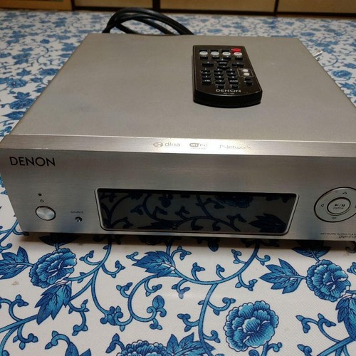 DENON DNP-F109 Network audio player Wi-Fi AirPlay silver AC 100V USED From Japan