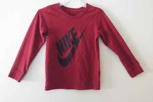 Lot of 2 Nike Boys Long Sleeve Crew Neck Shirt Size 6-7 - Picture 2 of 10