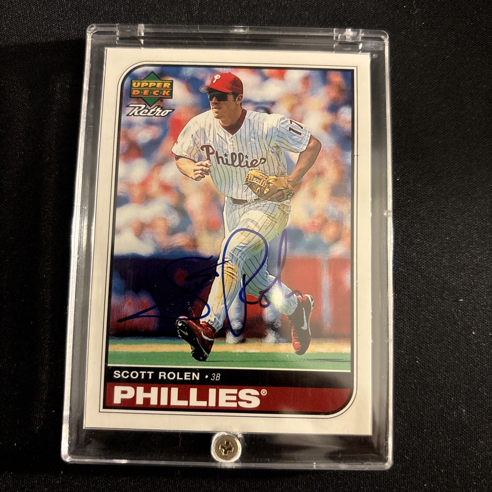 1998 Upper Deck Retro Scott Rolen Auto SR Phillies HOF