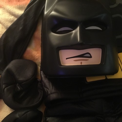 Batman Lego WB Kids 7-8 Costume 6 Piece - Picture 2 of 7