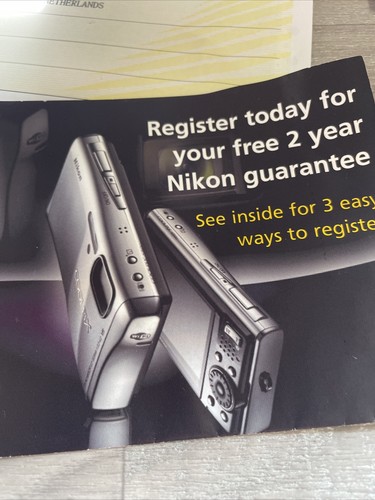 Nikon Coolpix S620 caja manual y discos solamente - Imagen 5 de 8
