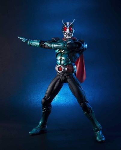 S.I.C. Masked Kamen Rider OLD 2 Action Figure BANDAI TAMASHII NATIONS from Japan - Picture 4 of 8