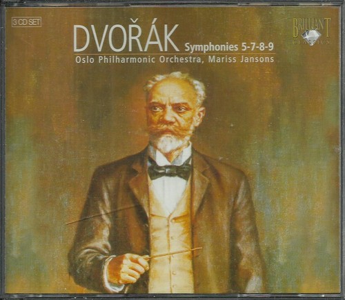 3 CD neu OVP: Dvorak Sinfonien 5, 7, 8 & 9, Smetana, Die Moldau, Mariss Jansons