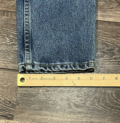 NWT Vintage Kids Levis 505 Boys Size 8 Classic Fit Made in USA Denim Blue Jeans - Picture 5 of 9