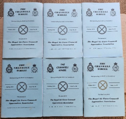 6 RAF Newsletter Ausgaben #83 bis #87 von 2012 2013 Konvolut Lot Royal Air Force