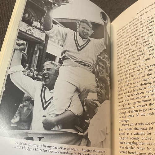 Paquete de libros de cricket de colección inglés cricket boicot gatting proctor lote de deportes - Imagen 16 de 21