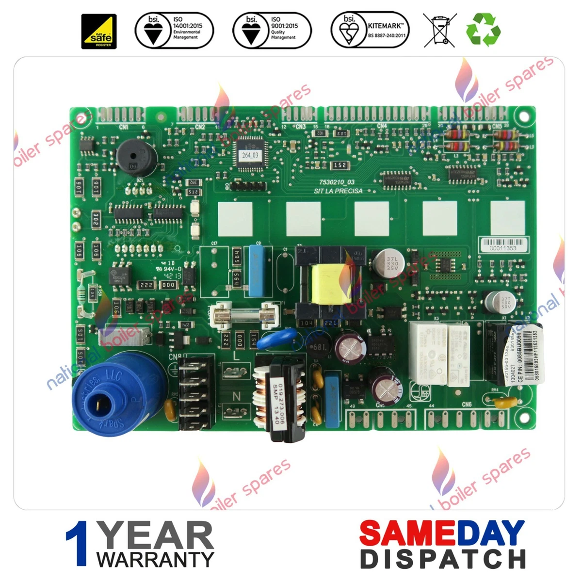SIME iQE COMFORT 30HE BOILER MAIN PCB 6301485 | eBay