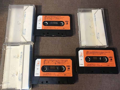 ABBA Abba Vs. Arabesque JAPAN MAIL ORDER-ONLY CASSETTE 3 TAPES KVF-7601~3 FreeSH - Picture 2 of 11