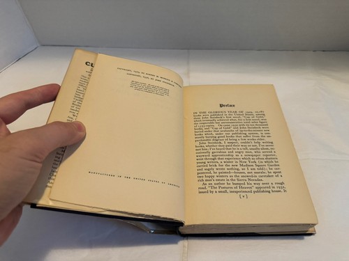 John Steinbeck CUP OF GOLD 1936 HCDJ 2nd Edition 1st DJ EXCELLENT CONDITION - Picture 5 of 7