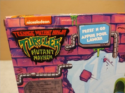 TMNT Teenage Mutant Ninja Turtles Mayhem Mini Veicolo Playset Nuovo e Sigillato - Foto 15 di 19