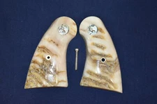 COLT PYTHON PREMIUM GRADE RAMS HORN / STAG GRIPS 