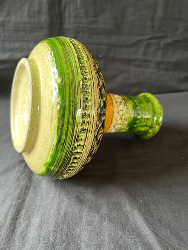 Ancien vase Bitossi Aldo Londi pour émail Raymor Sahara 6" Italie - Photo 7 sur 8