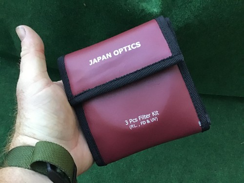 Vintage Japan Optics Filter Set - 74mm - UV FD PL Polarising Filters - Picture 7 of 7