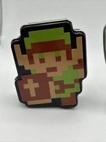Nintendo Zelda Candy Mints Box Link (Full) & Shield (Empty Box) Vintage NES