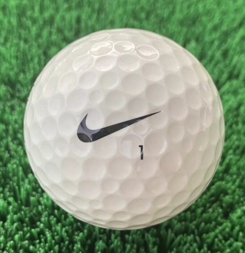 Nike One Black Georgia Pacific GP Logo Golf Ball Golfing Advertising - Picture 3 of 6