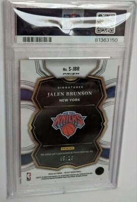 PSA9 Jalen Brunson 2022 SELECT Auto Signature GOLD /10 NBA PSA9 Jalen Brunson 2022 SELECT Auto Signature GOLD /10 NBA