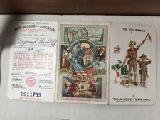 1937 Columbus Ohio Troop 36 membership card BSA Paperwork