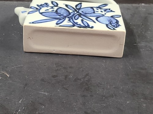 Paul Hanson 5.5"X 1" Narrow Salt Glaze Floral Ceramic Tea Pot with Handle - Picture 7 of 10