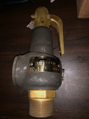 Consolidated Relief Valve 1 1 4 Type 1541f 15psi Ebay