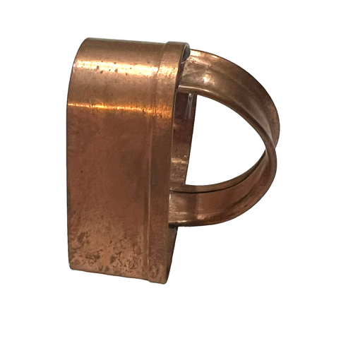 Michael Bonne 3-piece Heart-Shaped Copper Cookie Cutters w Handles Vintage 80's - Picture 13 of 13