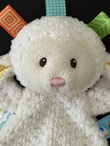 Taggies Sherbet Agnello Peluche Coperta di Sicurezza Bambino Beanbag Giocattolo Lovey Mary Meyers - Foto 3 di 6