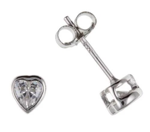 Orecchini di lusso con gemme di cuore di pietra principale zircone