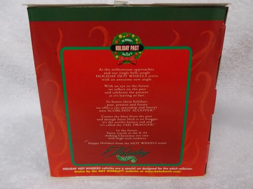 Hot Wheels Tail Dragger Holiday Christmas Millenium Edition 1999 1 de 3 - Imagen 6 de 7