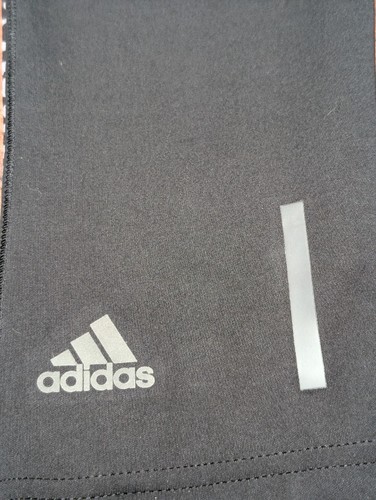 NWT Adidas Womens Mid-Rise Leggings Long Tight Black Print Training Running SZ M - Picture 7 of 8