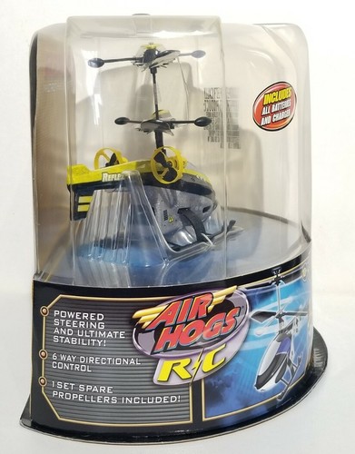 Vintage 2006 Air Hogs Reflex Micro R/C Helicopter 44208 Yellow ☆ New / Sealed - Picture 3 of 10
