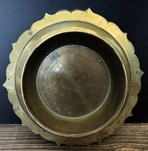 CHINESISCHE MESSING SEGENSSCHALE SCHWER ANTIK - Bild 2 von 13