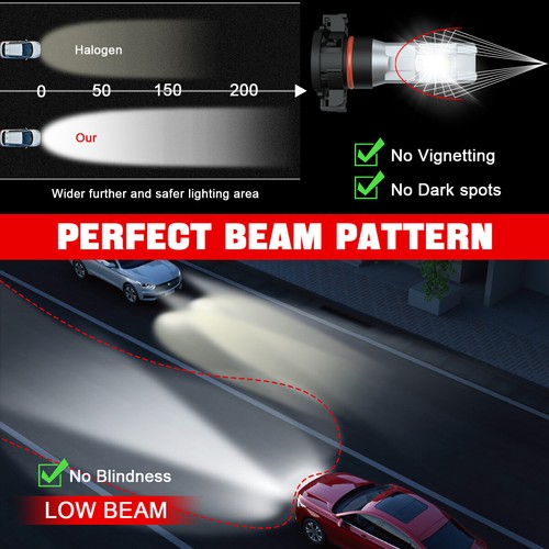 Para Jeep Gladiator 2020-2024 4 piezas Faros LED haz alto/bajo + Kit de faros antiniebla - Imagen 19 de 20