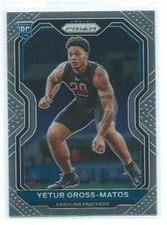 2020 Prizm-Yetur Gross-Matos Rookie #366-Carolina Panthers/Penn State