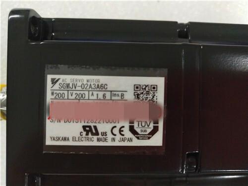 USED YASKAWA AC SERVO MOTOR SGMJV-02A3A6C SGMJV02A3A6C - Picture 1 of 1