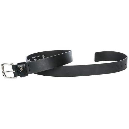 CINTA CINTURA CUOIO PELLE ITALY EMPORIO ARMANI UOMO Y4S198 1DD4G NERO 84372 - Imagen 5 de 5