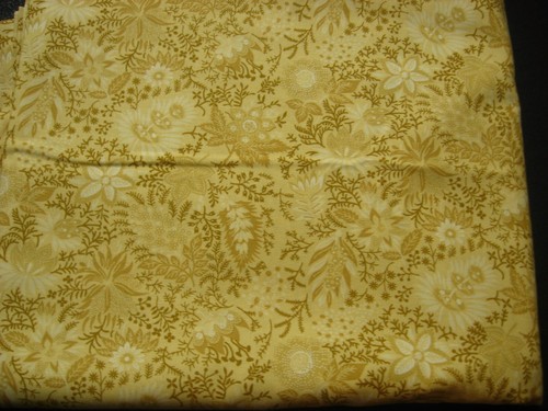2011 Thimbleberries Northern Lights Southern Skies Brown & Cream Colored Floral