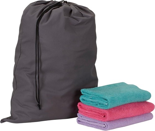 Household Essentials 140-1 Extra Large Natural Cotton Laundry Bag | Heavy Duty - Picture 6 of 6