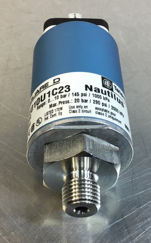 TELEMECANIQUE XML E010U1C23 ANALOG PRESSURE SENSOR 145 PSI 6D - Picture 3 of 5