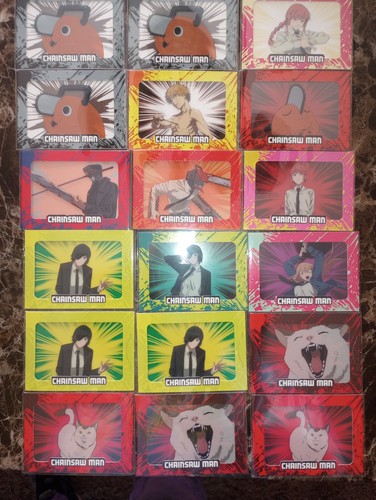 Chainsaw Man Trading Card Lot Cybercell Cards Rare & Common Unscanned - Picture 1 of 3