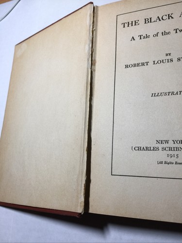 THE BLACK ARROW Rare Antique Robert Louis Stevenson "Author's Edition" 1915 HB - Picture 6 of 12