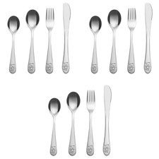 4pcs Jungle Kids Cutlery Set - Exquisite Workmanship, Perfect Gift for Babies