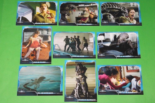 2007 Alien vs Predator REQUIEM AVP BASE COMPLETE 81 Card Set INKWORKS MOVIE - Picture 6 of 13
