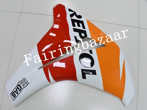 Fit for 2008-2011 CBR1000RR REPSOL White Orange Red ABS Injection Fairing Kit - Picture 4 of 7
