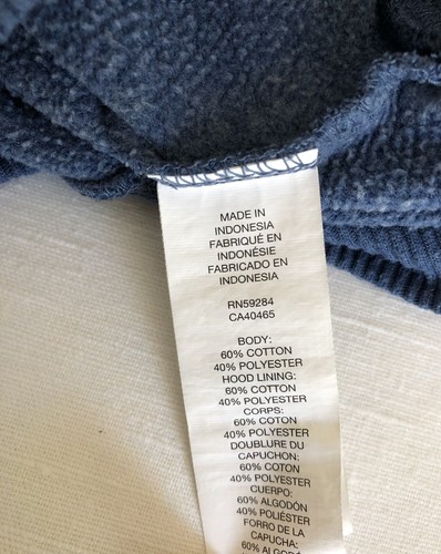 The Children's Place Blue Long Sleeve Front Zip Hoodie Size 5T - Picture 6 of 7